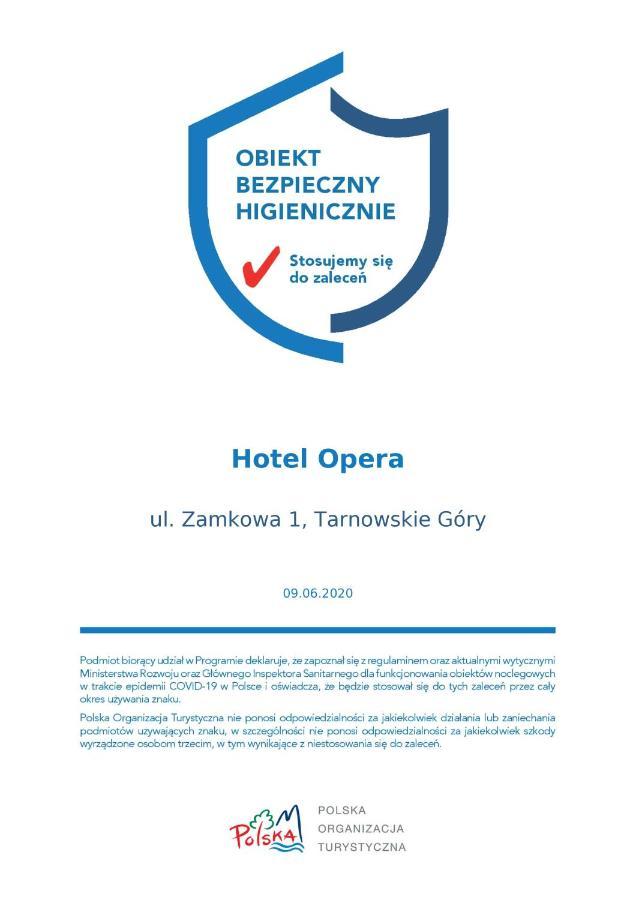 Hotel Opera Tarnowskie Gory Exterior photo